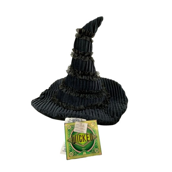 Wicked "Not Your Basic Witch" Black Witches Hat Plush Pillow For Children - Picture 9 of 9